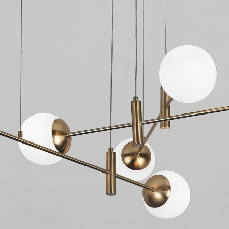 Подвесной светильник 70146/6 латунь Eurosvet Planet