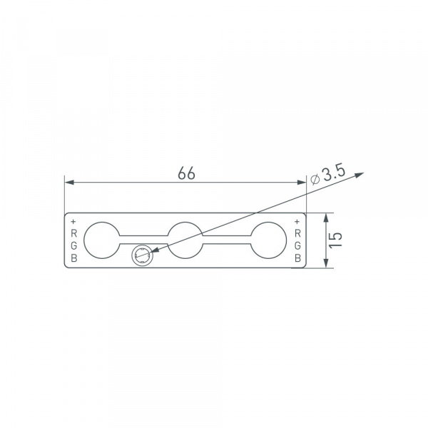 Arlight Модуль герметичный ARL-ORION-R07-12V RGB (5050, 3 LED) (Закрытый)