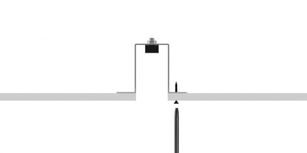 Крепление для профиля Lumker L5570-BI 003230