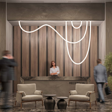 Arlight Светильник MAG-ORIENT-TUBE-ELASTIC-2620-R30-L2500-35W Day4000 (BK, 360 deg, 48V) (IP20 Металл, 3 года)