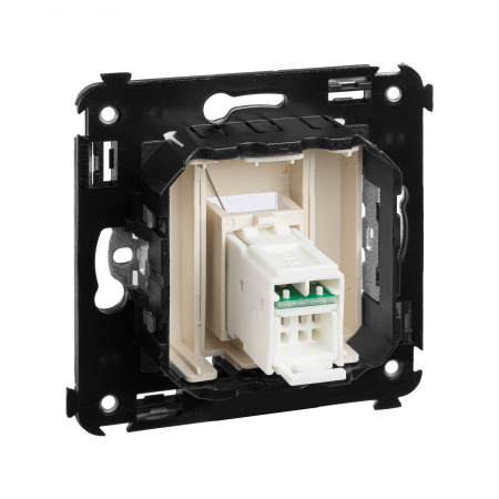 DKC Avanti Ванильная дымка Компьютерная розетка RJ-45 один  категория  6