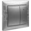 Legrand Valena Алюминий Светорегулятор нажимной 40-600W для л/н и обмоточных т-ров