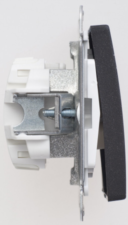 SE Wessen 59 Черный бархат Выключатель 2-клавишный 10АХ