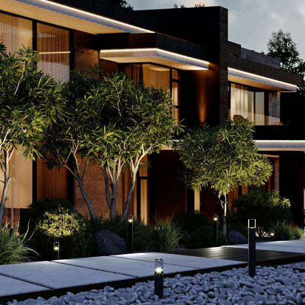 Светильник садово-парковый светодиодный Hidden серый 35166/F серый Elektrostandard Hidden a066037 Светильник садово-парковый светодиодный Hidden серый 35166/F серый Elektrostandard Hidden a066037