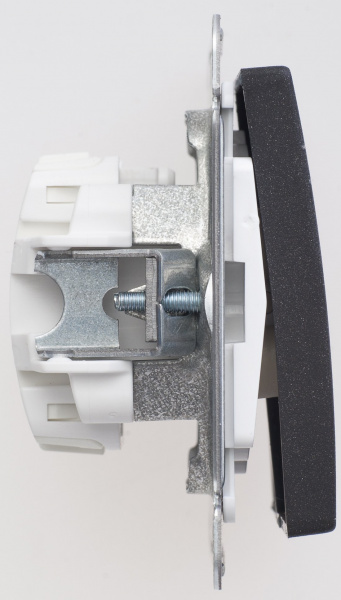 SE Wessen 59 Черный бархат Выключатель 2-клавишный 10АХ