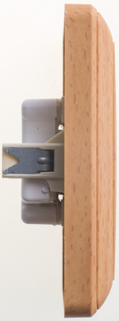 SE Wessen 59 Бук Розетка 2-ая б/з (в сборе, с рамкой)