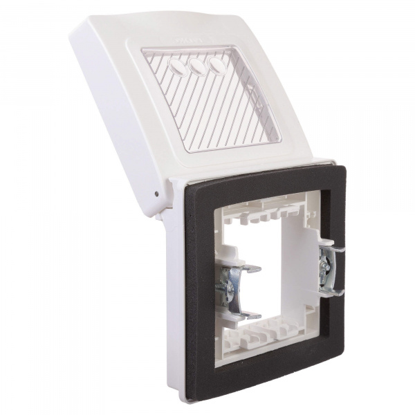 DKC Avanti Белое облако Рамка для монтажа IP55 2 модуля