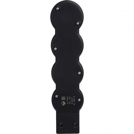 Legrand Revolution Стандарт Черный Удлинитель 4x2К+З, без кабеля