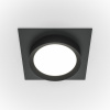 Встраиваемый светильник Downlight DL086-GX53-SQ-B Maytoni Hoop