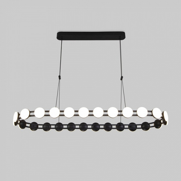 Подвесной светодиодный светильник 90332/26 черный Eurosvet Tapioca