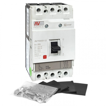 EKF Averes Автоматический выключатель AV POWER-1/3 32А 35kA TR