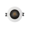 DK3020-WB Встраиваемый светильник, IP 20, 10 Вт, GU5.3, LED, белый/черный, пластик