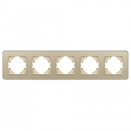 Arlight Рамка стеклянная FRM-OMALI-SFGS-5-GD (-)