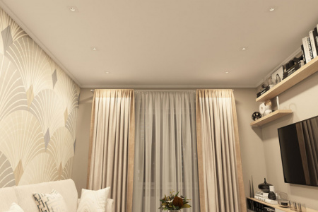 DK2038-WH Встраиваемый светильник , IP 20, 50 Вт, GU10, белый, алюминий