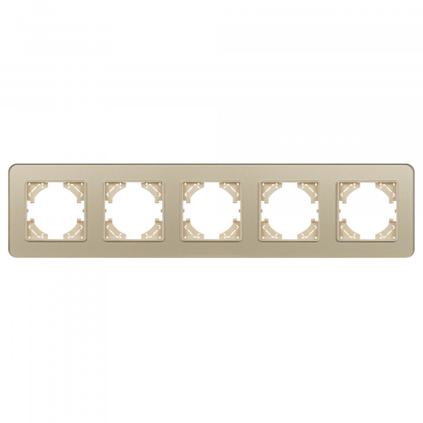 Arlight Рамка стеклянная FRM-OMALI-SFGS-5-GD (-)