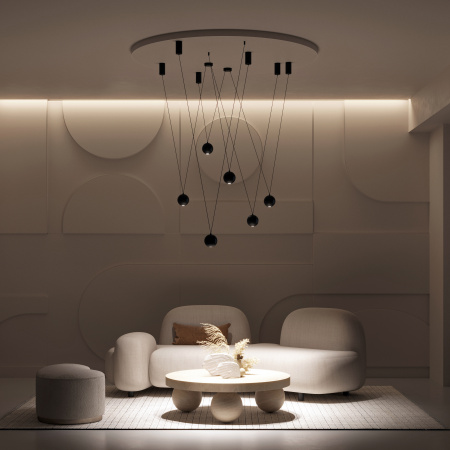 Подвесной светодиодный светильник Arlight SP-Elementa-Dome-R71-9W Warm3000 032776