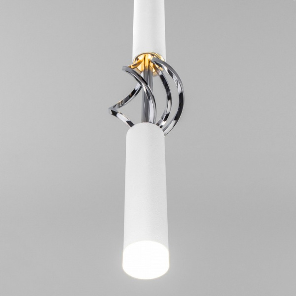 Подвесной светильник 50191/1 LED белый / хром Eurosvet Lance