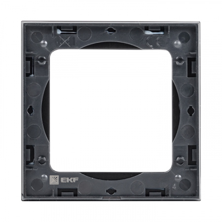 EKF PROxima Стокгольм Черный Металл Рамка 1-ая