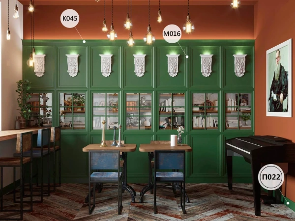 Плинтус PX022, 100х22, 2000мм, Экополимер/20