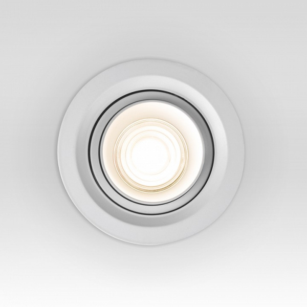 Встраиваемый светодиодный светильник с регулировкой угла освещения 9919 LED 10W 4200K белый Elektrostandard Zoom a052459