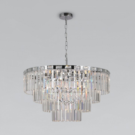 Подвесная люстра 10130/10 хром Eurosvet Elegante