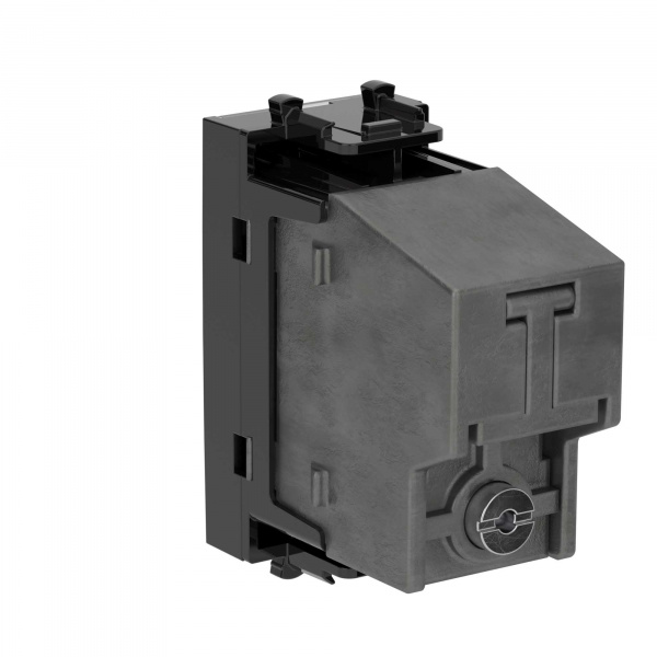 DKC Avanti Розетка оконечная 3 выхода tv 4-2400МГц для настенного кабель-канала черный