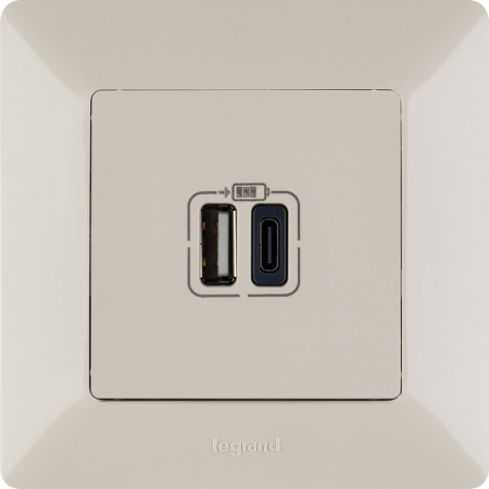 Legrand Valena LIFE Слоновая кость Рамка 1-ая