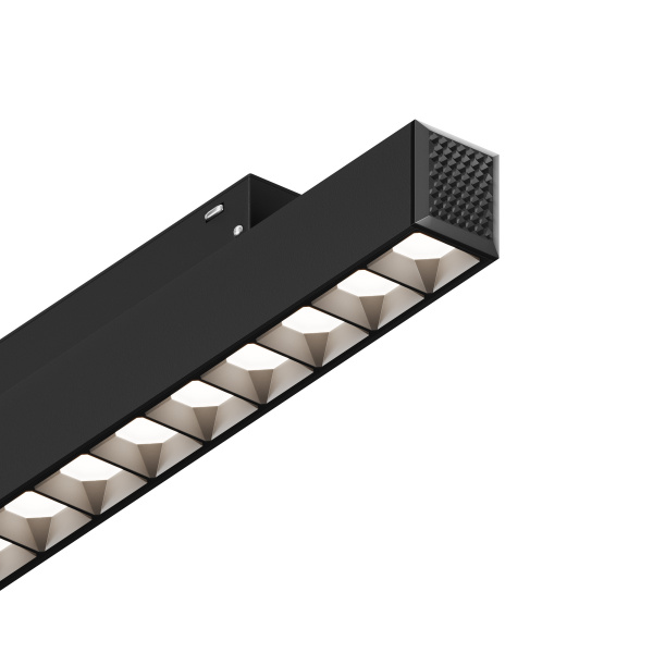 Трековый линейный светильник направленного света ElDeko HSBL_0147,220мм-4000К, 12Вт, черный