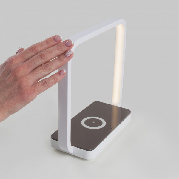 Светодиодная настольная лампа 80502/1 коричневый Eurosvet Frame