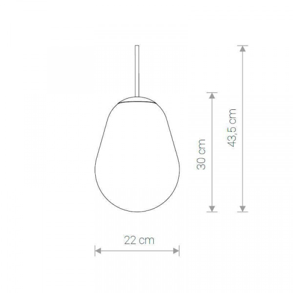 Плафон Nowodvorski Cameleon Pear S 8534