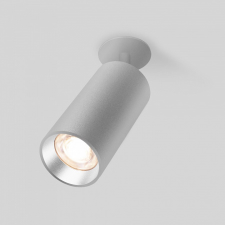 Diffe светильник встраиваемый серебряный 15W 4200K (25066/LED) 25066/LED Elektrostandard Diffe a058212