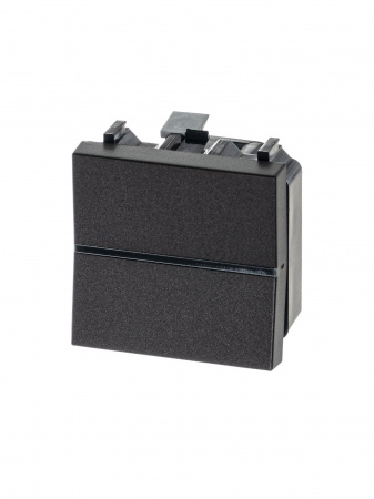 ABB NIE Zenit Антрацит Переключатель 1-клавишный 2 мод