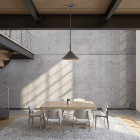 Подвесной светильник 50024/1 серый Eurosvet Nippon