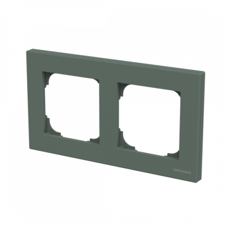 ABB SKY Комодоро Рамка 2-постовая