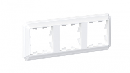 Systeme Electric AtlasDesign Antique Белый Рамка 3-ая, универсальная