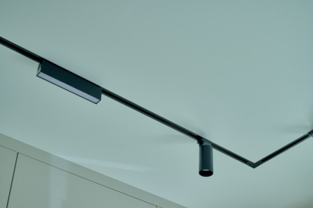 DK6430-BK Трековый светильник IP 20, 10 Вт, LED 3000, черный, алюминий