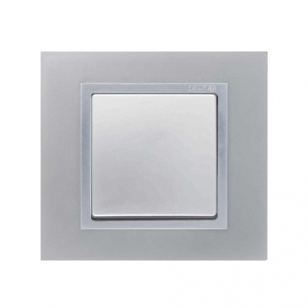 Simon 82 Nature Алюминий/Алюминий (металл им.) Рамка 3-ая