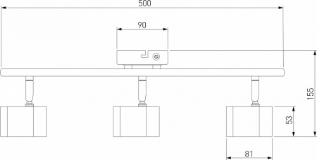 Настенный светильник 20058/3 перламутровый сатин Eurosvet Prime