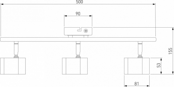 Настенный светильник 20058/3 перламутровый сатин Eurosvet Prime