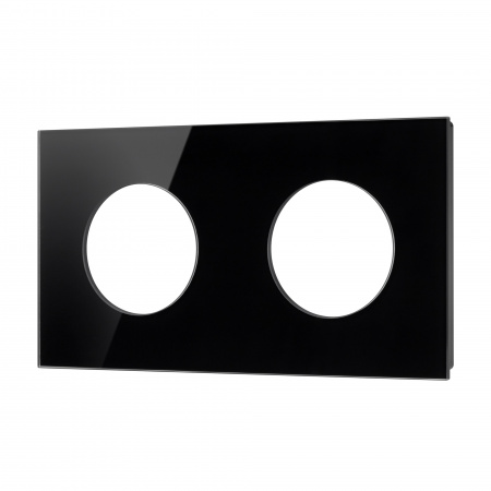 Arlight Рамка стеклянная FRM-GLARE-GC-2-BK (-)