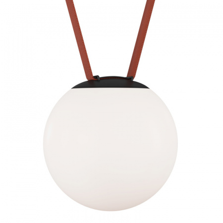 DK5552-BK Cветильник для трека-ремня Belty, серия Orb, со светодиодом, D180*H181мм, 48V DC, 10W, RA90, 120°, 4000K, IP20, белый, акрил