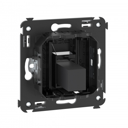 DKC Avanti Черный матовый Розетка одинарная тип А-А HDMI