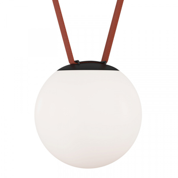 DK5552-BK Cветильник для трека-ремня Belty, серия Orb, со светодиодом, D180*H181мм, 48V DC, 10W, RA90, 120°, 4000K, IP20, белый, акрил