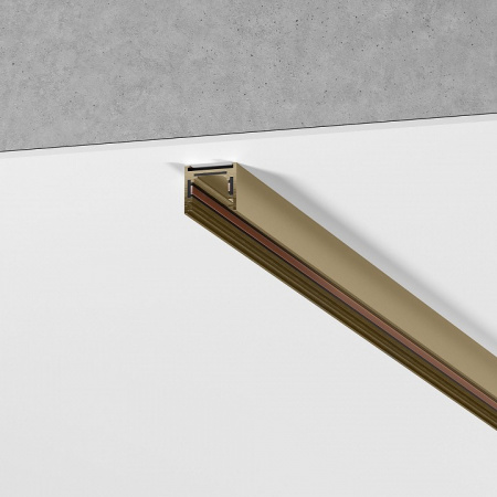 Brass Line Шинопровод накладной латунь 1,5м 85223/00 Elektrostandard Line Magnetic a069638