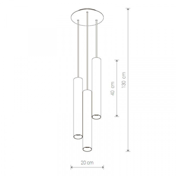 Подвесная люстра Nowodvorski Eye 8917