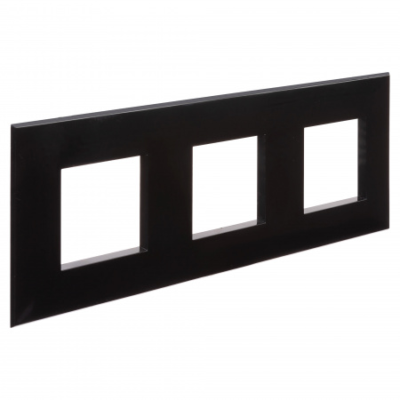 DKC Avanti Черный квадрат Рамка 6 модулей