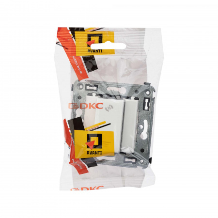 DKC Avanti Белое облако Диммер кнопочный