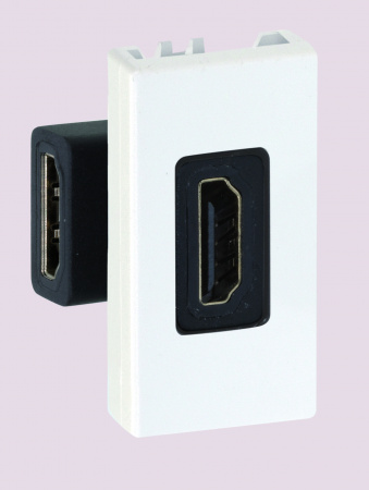 Simon Connect Графит Разъём HDMI, 22,5х45мм