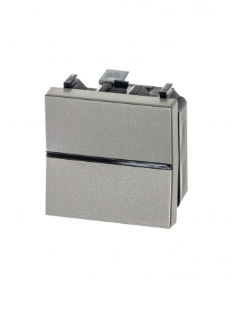 ABB NIE Zenit Шампань Выключатель 1-клавишный 2 мод