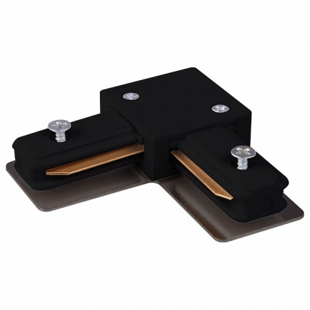 Коннектор угловой для однофазного шинопровода черный TRC-1-1-L-BK Elektrostandard Track Rail BK Surface a039597